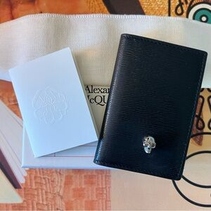Alexander McQueen Skull Card Holder – SSENSE Exclusive (NWT)